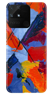 Modern Art Mobile Back Case for Realme Narzo 50A (Design - 240)