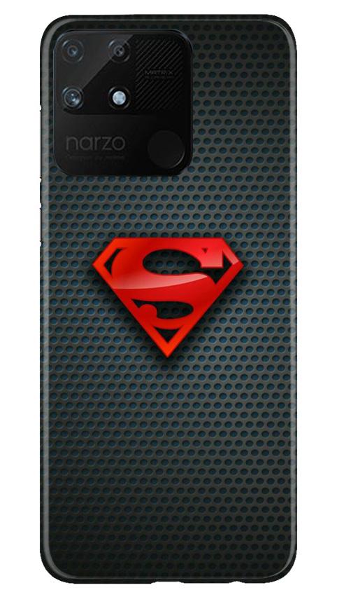 Superman Case for Realme Narzo 50A (Design No. 247)