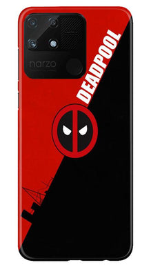 Deadpool Mobile Back Case for Realme Narzo 50A (Design - 248)