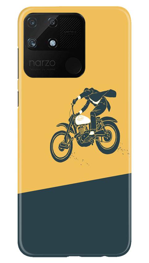 Bike Lovers Case for Realme Narzo 50A (Design No. 256)