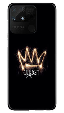 Queen Mobile Back Case for Realme Narzo 50A (Design - 270)