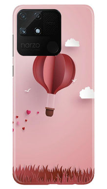 Parachute Mobile Back Case for Realme Narzo 50A (Design - 286)