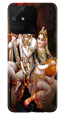 Radha Krishna Mobile Back Case for Realme Narzo 50A (Design - 292)