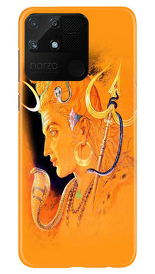 Lord Shiva Mobile Back Case for Realme Narzo 50A (Design - 293)