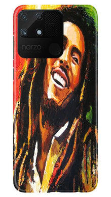 Bob marley Mobile Back Case for Realme Narzo 50A (Design - 295)