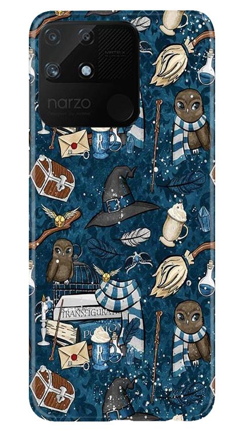 Magic Mobile Back Case for Realme Narzo 50A (Design - 313)