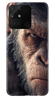 Angry Ape Mobile Back Case for Realme Narzo 50A (Design - 316)