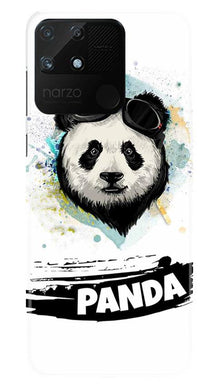 Panda Mobile Back Case for Realme Narzo 50A (Design - 319)