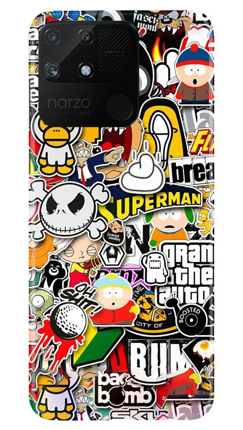 Designer Mobile Back Case for Realme Narzo 50A (Design - 320)