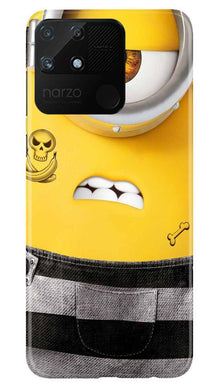 Minion Mobile Back Case for Realme Narzo 50A (Design - 324)