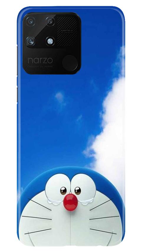 Doremon Mobile Back Case for Realme Narzo 50A (Design - 326)