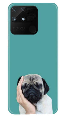 Puppy Mobile Back Case for Realme Narzo 50A (Design - 333)