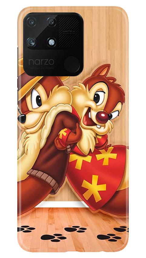 Chip n Dale Mobile Back Case for Realme Narzo 50A (Design - 335)