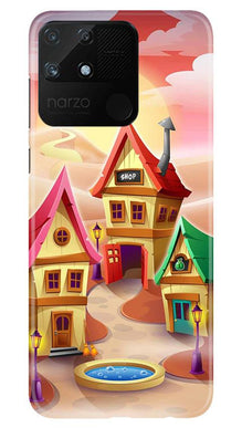 Sweet Home Mobile Back Case for Realme Narzo 50A (Design - 338)