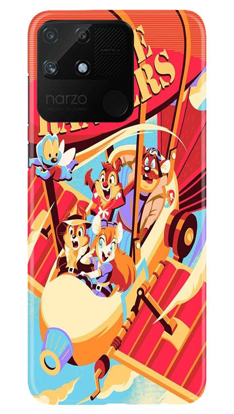 Rescue Rangers Mobile Back Case for Realme Narzo 50A (Design - 341)