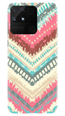 Pattern Mobile Back Case for Realme Narzo 50A (Design - 368)