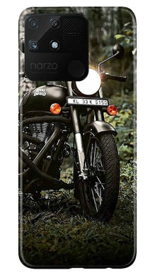 Royal Enfield Mobile Back Case for Realme Narzo 50A (Design - 384)