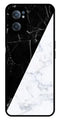 Black White Marble Design Metal Mobile Case for OnePlus Nord CE 2 5G