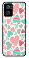 Hearts Pattern Metal Mobile Case for OnePlus Nord CE 2 5G