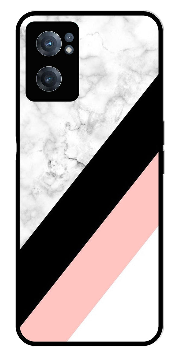 Marble Design Metal Mobile Case for OnePlus Nord CE 2 5G