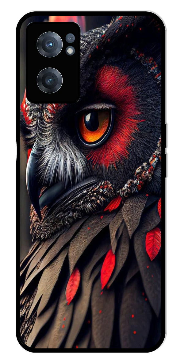 Owl Design Metal Mobile Case for OnePlus Nord CE 2 5G