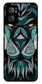 Lion Pattern Metal Mobile Case for OnePlus Nord CE 2 5G