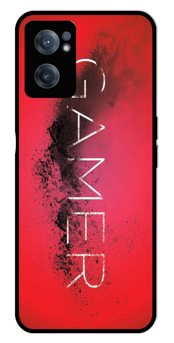 Gamer Pattern Metal Mobile Case for OnePlus Nord CE 2 5G
