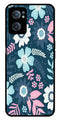 Flower Leaves Design Metal Mobile Case for OnePlus Nord CE 2 5G