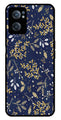 Floral Pattern  Metal Mobile Case for OnePlus Nord CE 2 5G