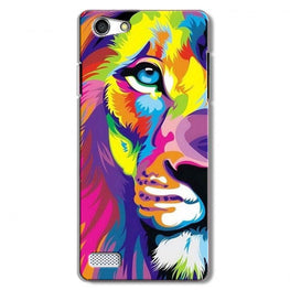 Colorful Lion Case for Oppo A31/Neo 5(Design - 110)