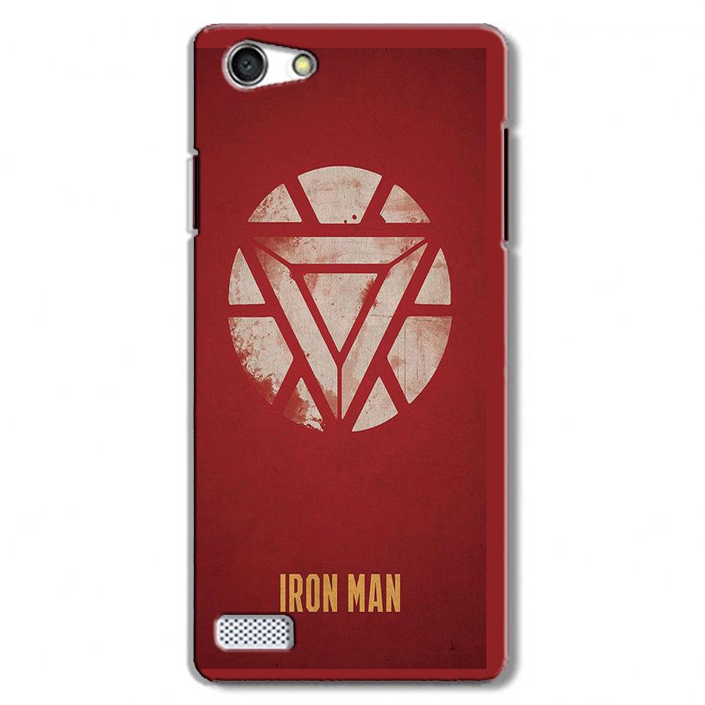 Iron Man Superhero Case for Oppo A31/Neo 5  (Design - 115)