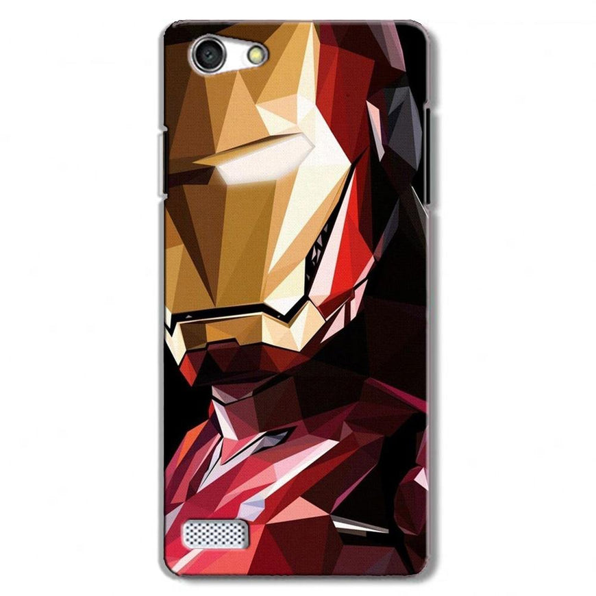 Iron Man Superhero Case for Oppo A31/Neo 5  (Design - 122)