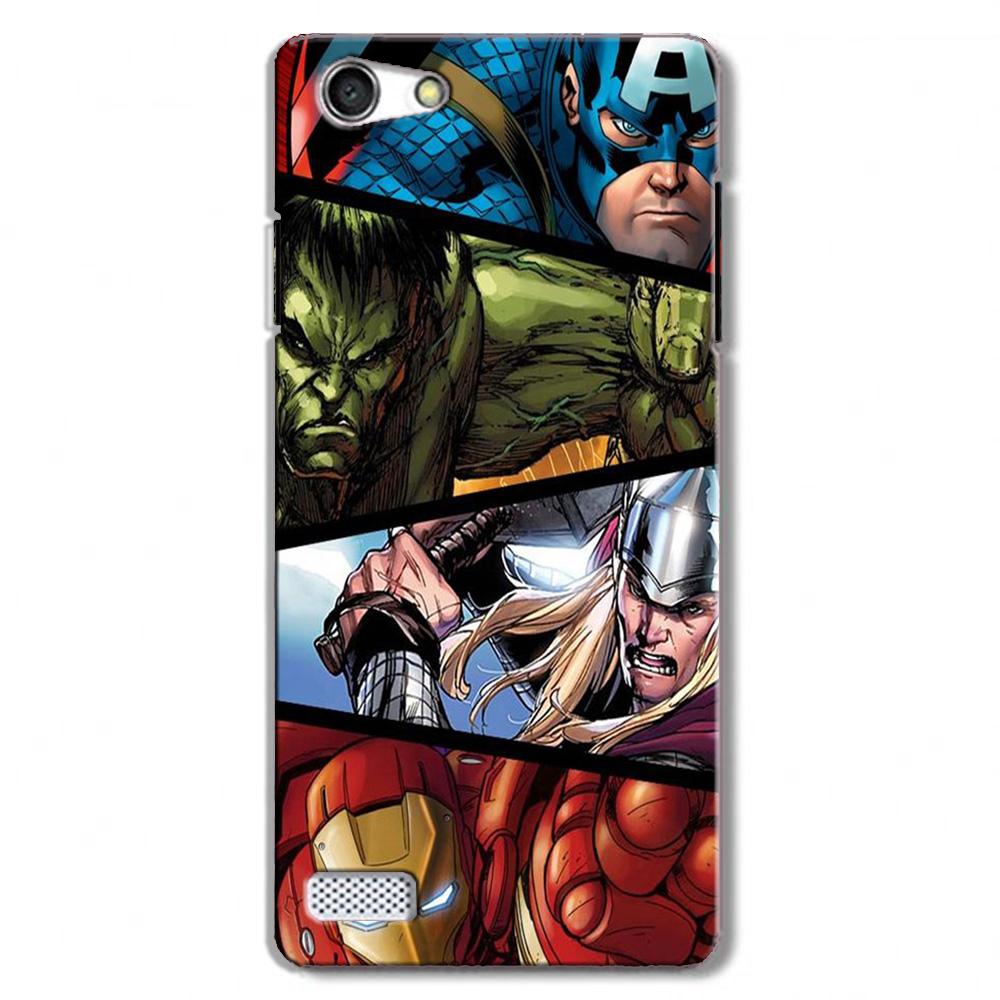 Avengers Superhero Case for Oppo A31/Neo 5(Design - 124)