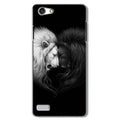 Dark White Lion Case for Oppo A31/Neo 5  (Design - 140)