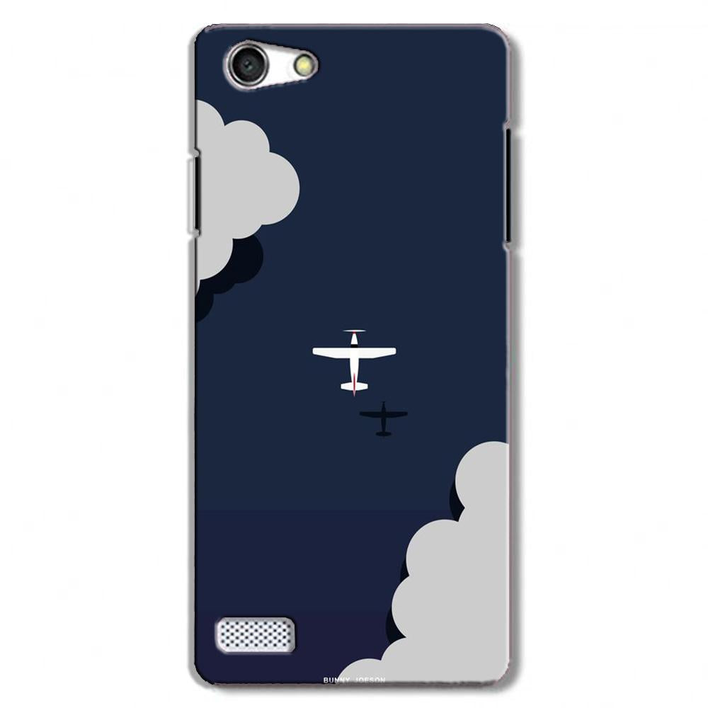 Clouds Plane Case for Oppo A31/Neo 5 (Design - 196)