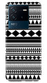 Black white Pattern Case for iQOO Neo 6 5G