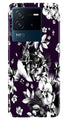 white flowers Case for iQOO Neo 6 5G