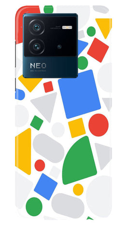Circul Squar & Tringle Art Case for iQOO Neo 6 5G