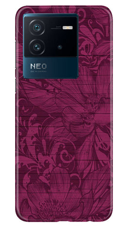 Purple Backround Case for iQOO Neo 6 5G
