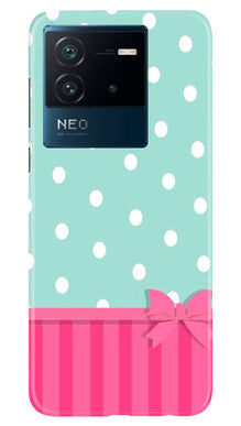 Gift Wrap Mobile Back Case for iQOO Neo 6 5G (Design - 30)