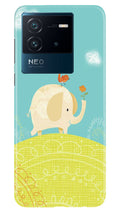 Elephant Painting Case for iQOO Neo 6 5G