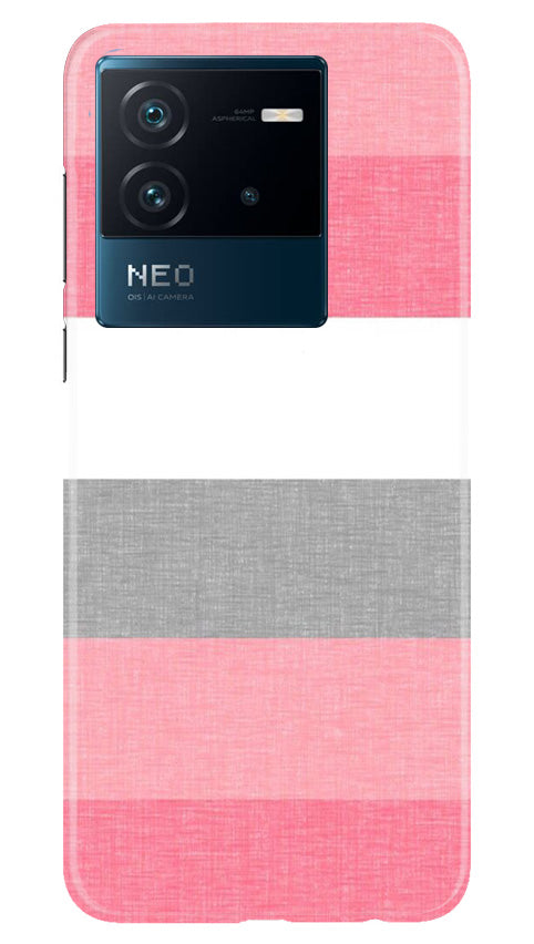 Pink white pattern Case for iQOO Neo 6 5G