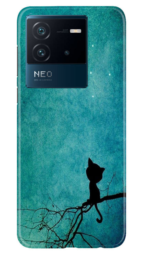Moon cat Case for iQOO Neo 6 5G