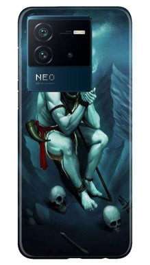 Lord Shiva Mahakal2 Mobile Back Case for iQOO Neo 6 5G (Design - 98)