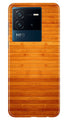 Wooden Look Case for iQOO Neo 6 5G  (Design - 111)