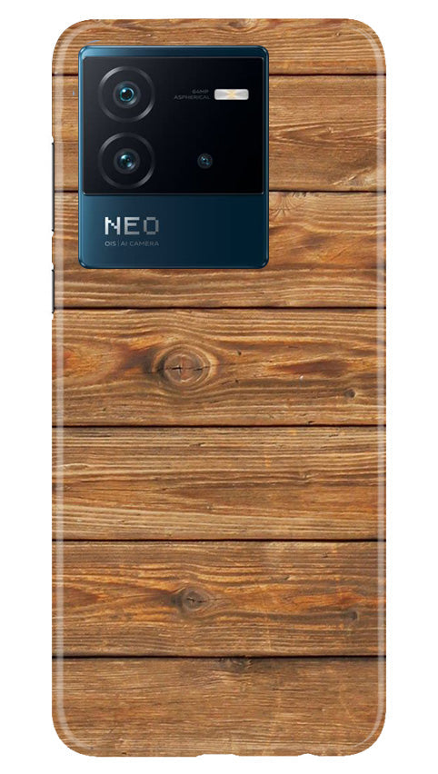 Wooden Look Case for iQOO Neo 6 5G  (Design - 113)