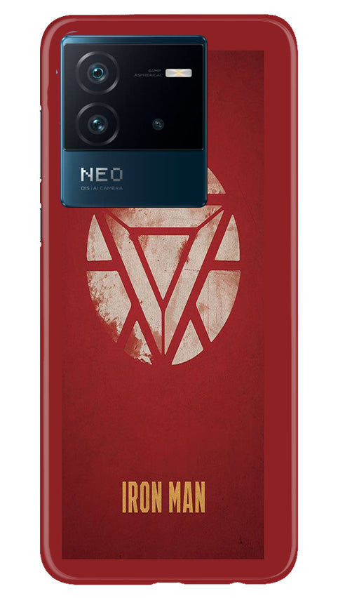 Iron Man Superhero Case for iQOO Neo 6 5G  (Design - 115)