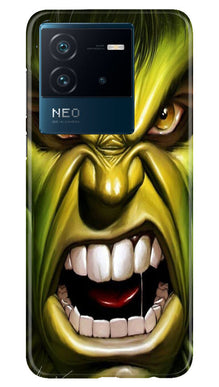 Hulk Superhero Mobile Back Case for iQOO Neo 6 5G  (Design - 121)