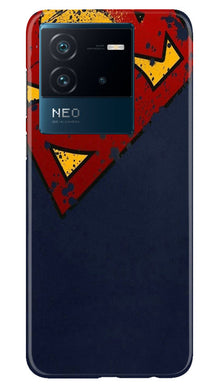 Superman Superhero Mobile Back Case for iQOO Neo 6 5G  (Design - 125)