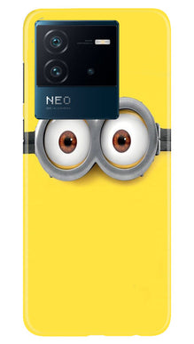Minions Mobile Back Case for iQOO Neo 6 5G  (Design - 128)